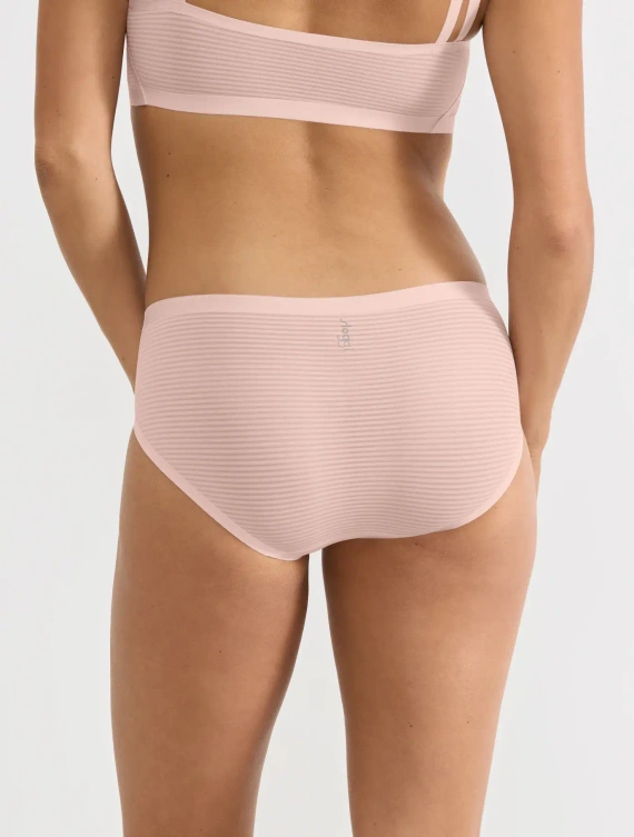 sloggi ZERO Feel Air Hipster – bezszwowe figi niewidoczne cherry pink