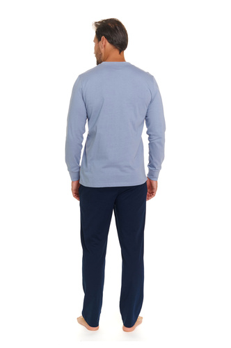 7139 Piżama Męska Doctor Nap - sky blue