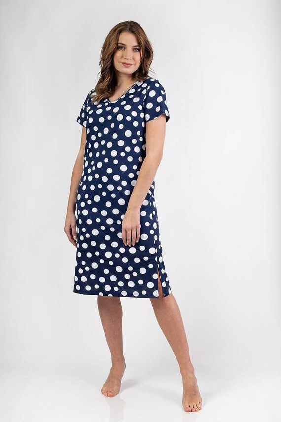 157 Koszula nocna Regina - granatowy