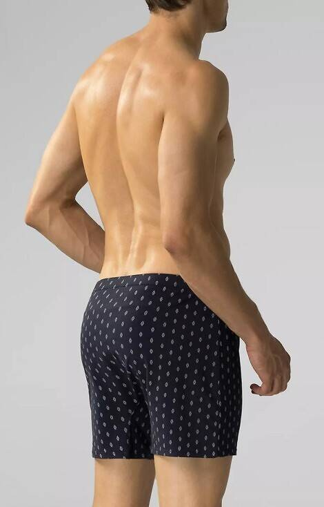 2MBX-057 Bokserki męskie Atlantic -granatowy-szary