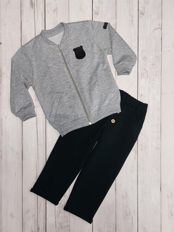 Mieszko bluza chłopięca Bambarillo bordowy