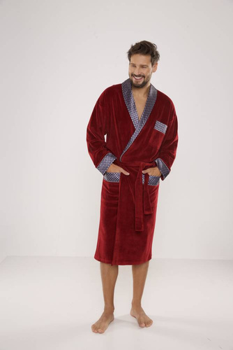 773 Bonjour szlafrok męski forex - bordo