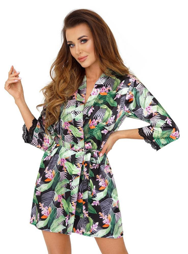 Eris Peniuar damski Donna -ecru