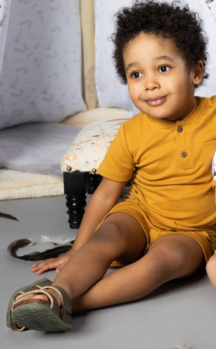 167138 Bluzka bawełniana z krótkim rękawem "Indian" Nicol