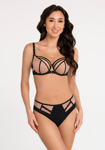 Gorsenia K 885 Tesora Biustonosz miękki beżowy