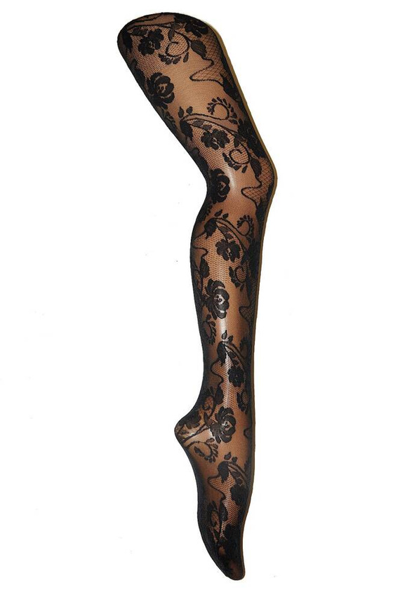 Fiori Rajstopy damskie 20den Vaneziana nero