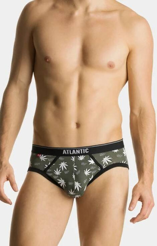 3MP-160 A'3 Slipy męskie Atlantic- khaki-czarny