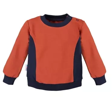 Adventure Bluza dresowa chłopięca Ewa Klucze- rudy