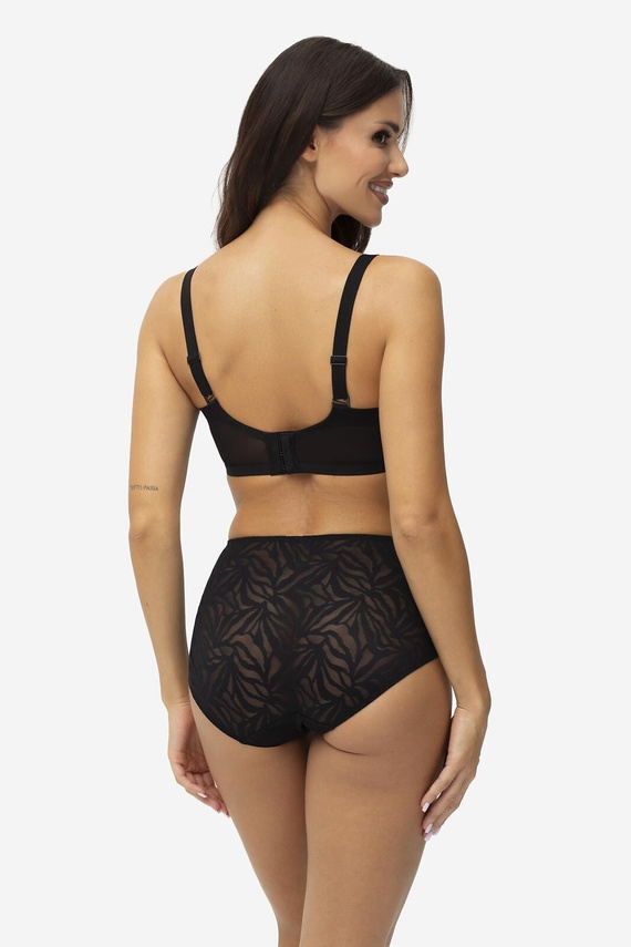 Gatta Fuller Spacer Biustonosz Oddychający Bezszwowy Komfort Czarny