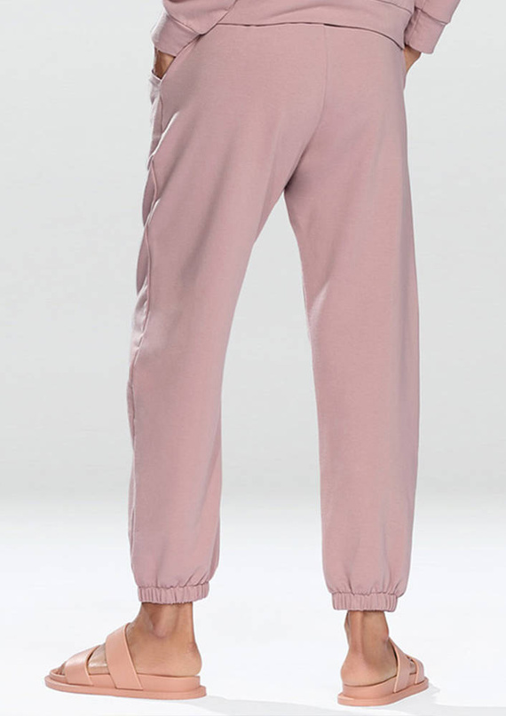 Wenezja spodnie dresowe Dkaren pudrowy róż