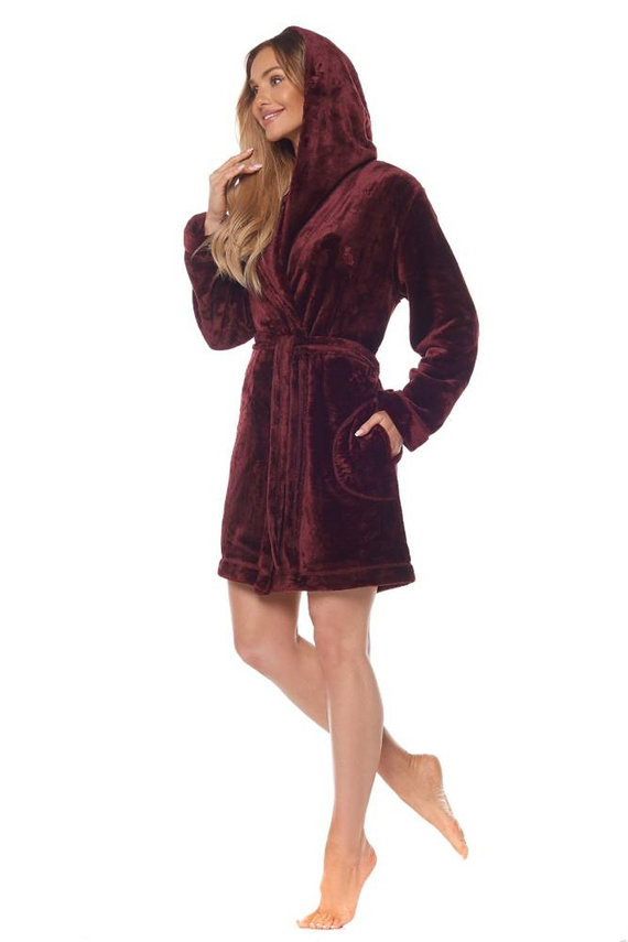 2121 Rabbit Szlafrok Damski L&L - perła 