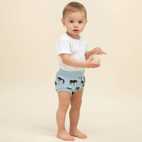 Safari Bloomers niemowlęcy Pinokio - afryka niebieski