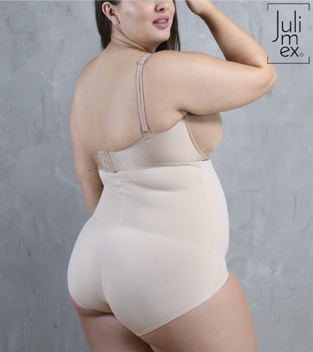 241 Figi korygujące Shapewear Wysoka Talia Julimex- naturalne