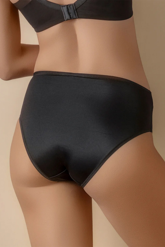 MARA 3138 Selene Figi Czarne Wysoki Stan Koronkowe Modelujące Sylwetkę