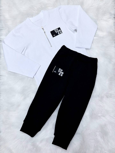 Futures Koszulka dziecięca długi rękaw Bambarillo biały