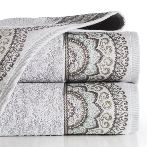 Ręcznik żakardowy "RACHEL" Eurofirany popielaty