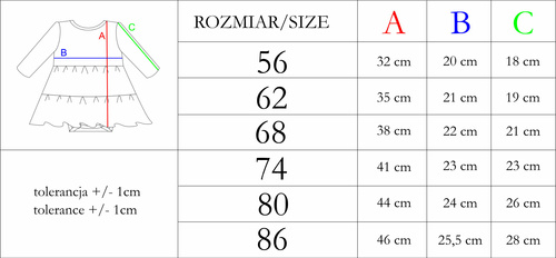 208159 Lizy Sukienko-body z długim rękawem Nicol