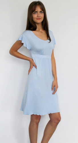 419 Julie Koszula nocna Forex - niebieski