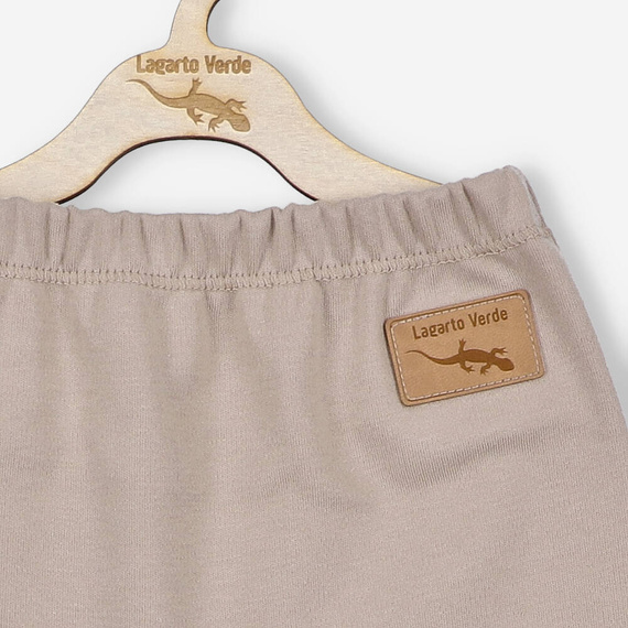 KAR-0013/KAW Półśpiochy gładki Lagarto Verde - beżowy