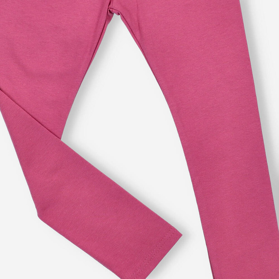 KAR-0041/ROZ Legginsy dziewczęce Lagarto Verde -  różowy 