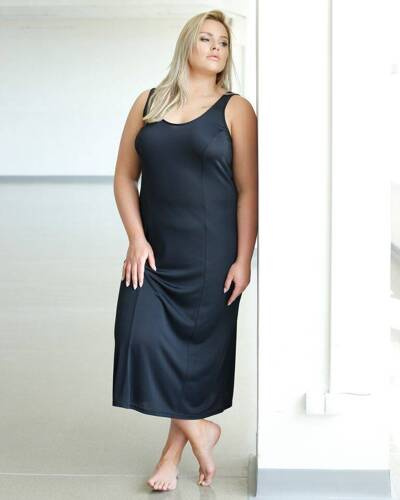 86552 Clarysa Halka damska Mewa czarny