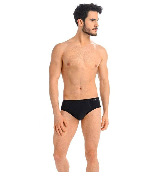 802-3 Toni Wielopak Slipów Męskich Teyli - czarne