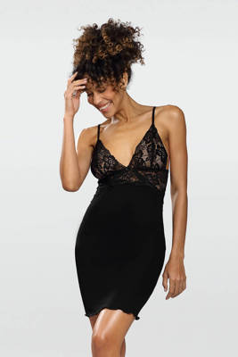 Frederica Halka nocna damska DKaren- czarna