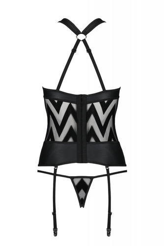 Hima Corset Gorset damski Passion czarny 