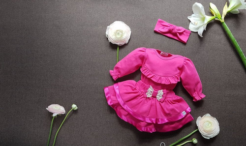 2526 Jasmina Spódniczka Marija - fuksja