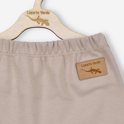 KAR-0013/KAW Półśpiochy gładki Lagarto Verde - beżowy