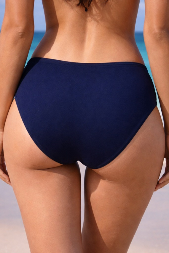 Figi kąpielowe wysokie Blue Panther II 20007 Mediolano granat