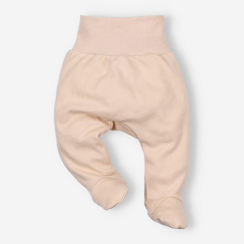 Turtles Półśpiochy z bawełny organicznej Nini beżowy