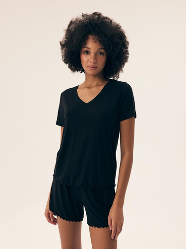 43022 Noves Piżama Damska Henderson - czarny