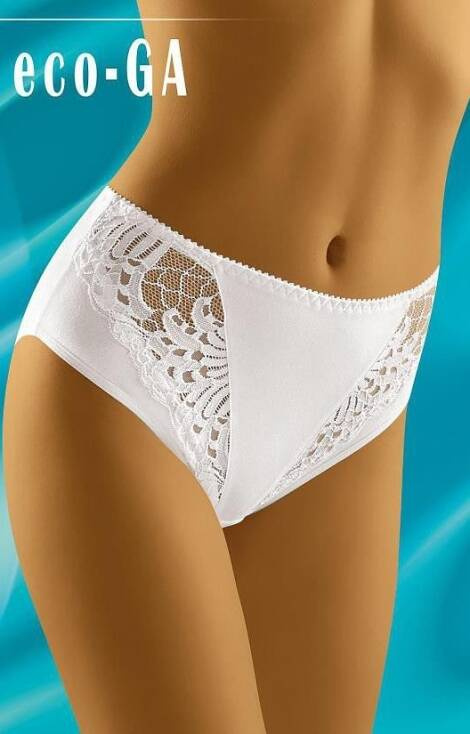 Eco-ga Figi Damskie Wol-Bar - biały