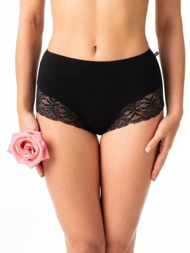 LPF 002 A'2 Figi damskie  Key czarny