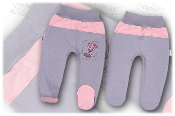 Półśpiochy bawełniany "BALONIK" niebieski 