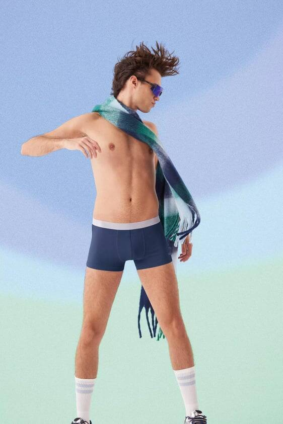 Men Go ABC Hipster 2P Bokserki męskie Sloggi- navy