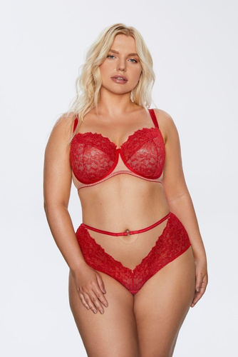 P-795/3 Mind Love Figi damskie Kinga czerwony