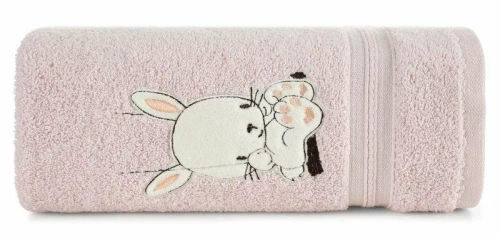 Baby 64 Ręcznik dziecięcy Królik Eurofirany różowy