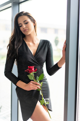 Aclame D015 Sukienka asymetryczna Merribel