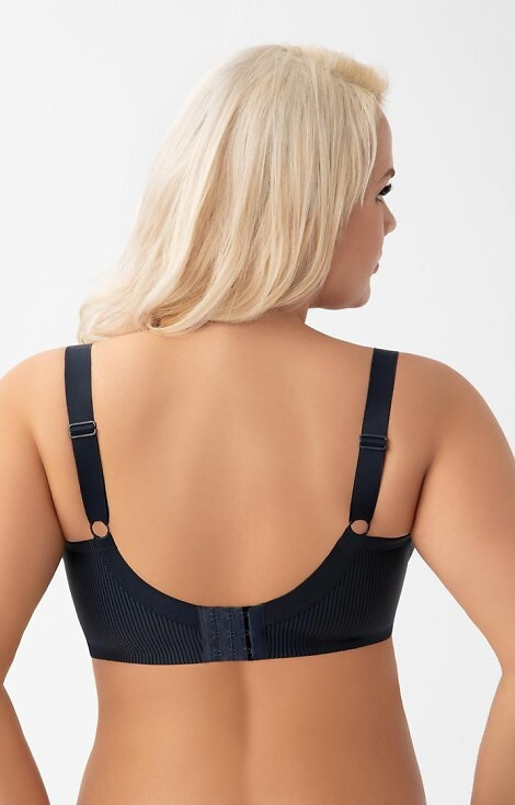 K 974 Anika Gorsenia granatowy– biustonosz soft z fiszbinami, miękki, stabilny i wygodny