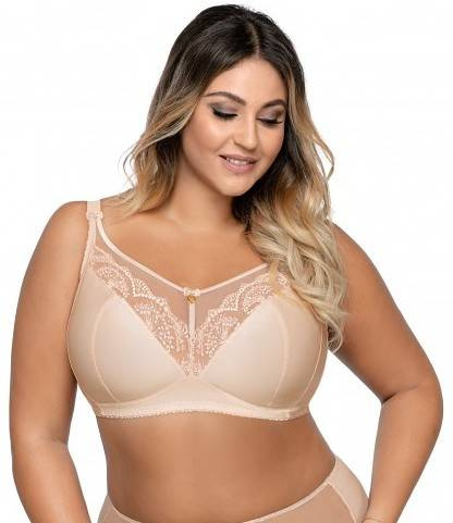 1691/1 Biustonosz miękki Ava - beżowy