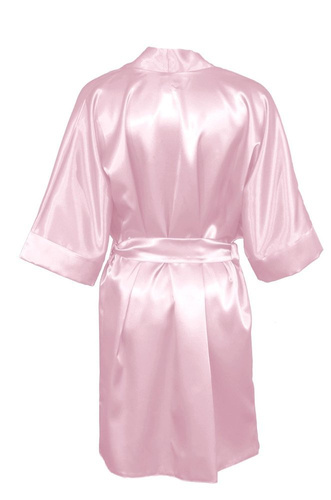 Podomka 90 Szlafrok Damski Dkaren - jasny róż 