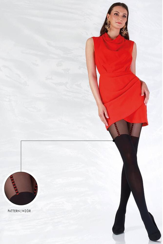 22306 Affection Rajstopy 50 den Knittex - nero