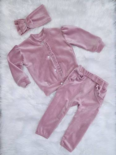 Bluza Amelka blezerek dziewczęcy Bambarillo wrzos