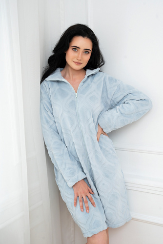 Arena Szlafrok damski Italian Fashion - niebieski