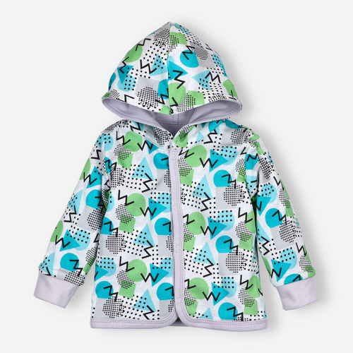 Drone Bluza dwustronna z bawełny organicznej Nini szary