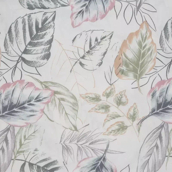 Sara 26 Pościel bawełniana Liście Eurofirany szary