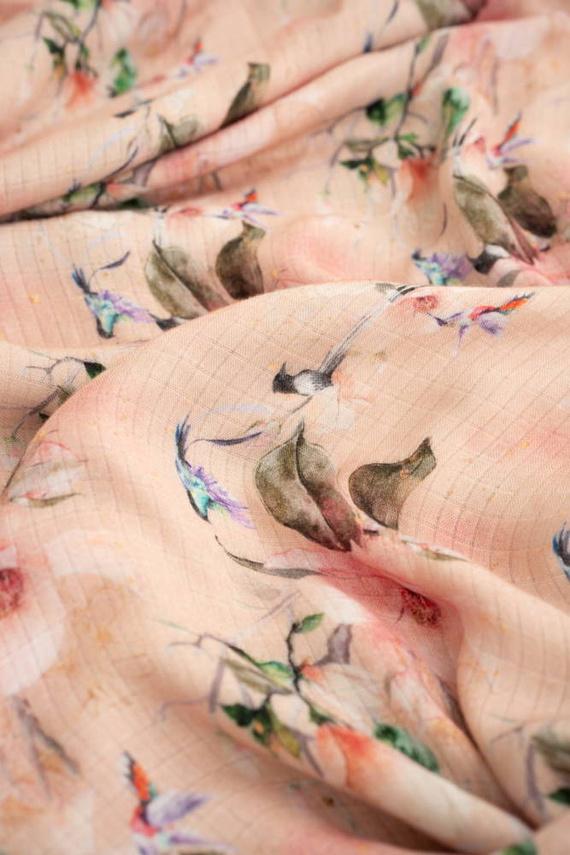 Rajskie ptaki Otulacz bambusowy Milk&Love