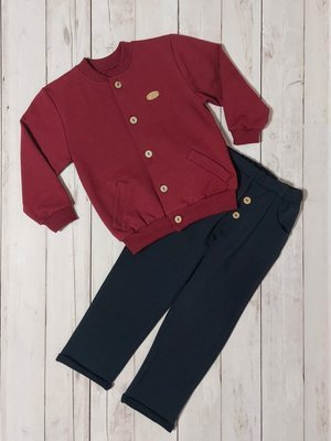 Mieszko blezer Bambarillo bordowy